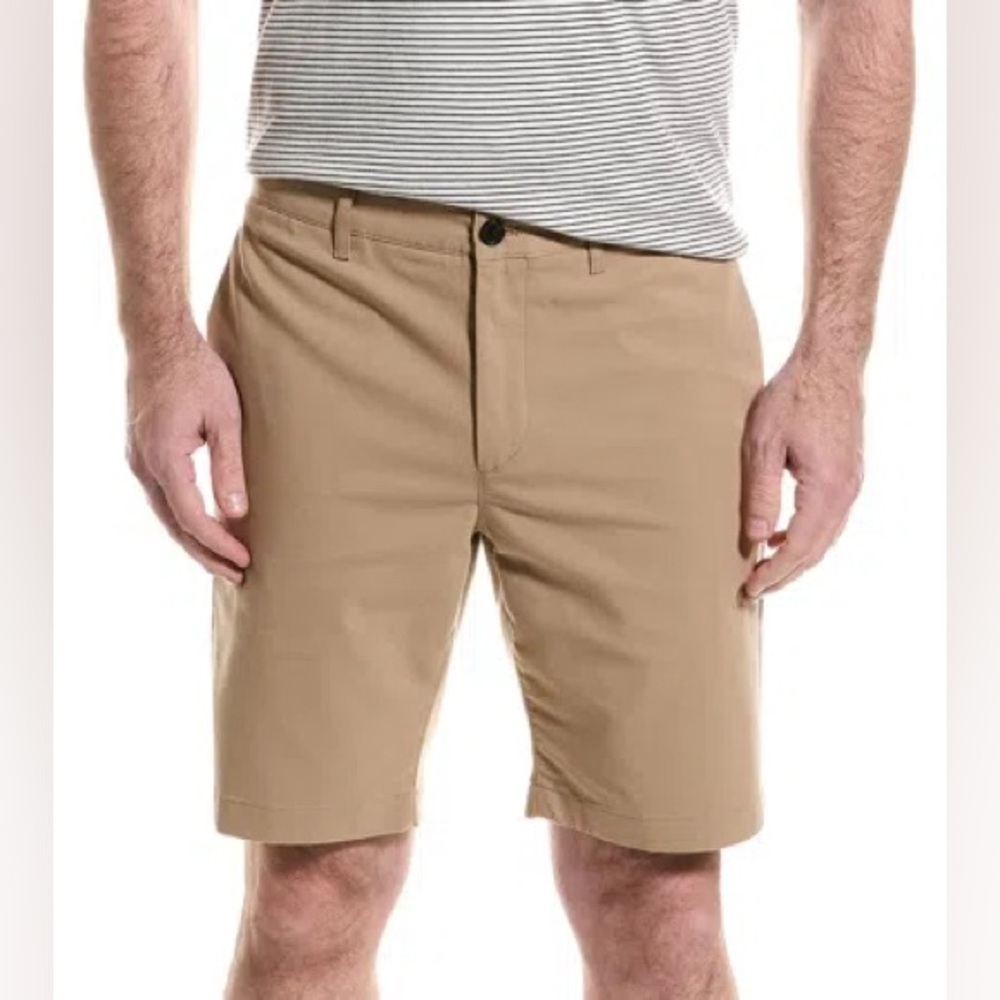 New! Theory Zaine beige stone function twill 28864